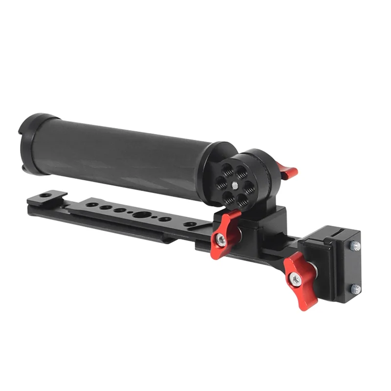 B68A สําหรับ DJI Ronin RS2/3 Stabilizer ยกหม้ออัพเกรดคาร์บอนไฟเบอร์ปรับมุมพับ One-Hand Chute Handle,1PCS Easy T