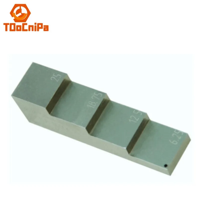 Thickness Measurement Step Test Block GB/T 11344-2008 Contact Ultrasonic Pulse-echo Method