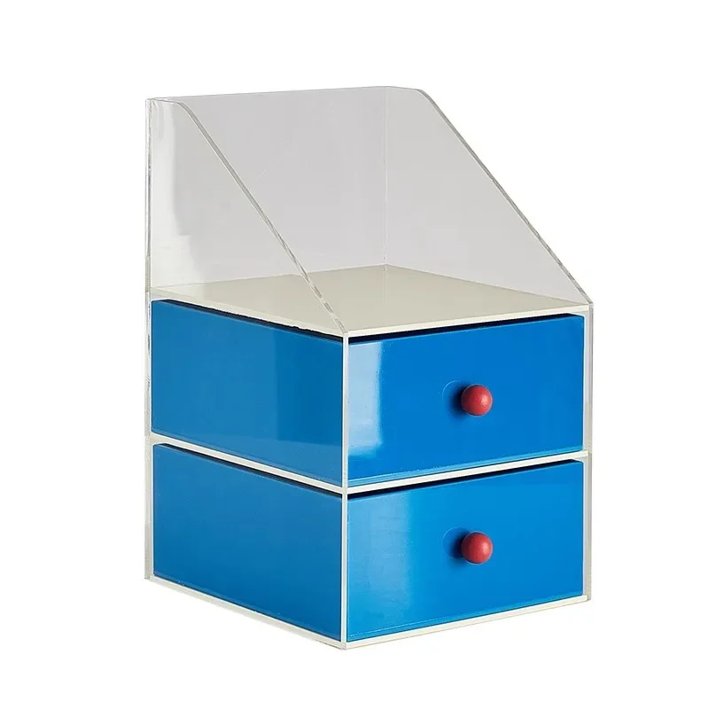 

Интернет-знаменитость акриловая коробка для хранения ювелирных изделий настольная полка ins ящик косметическая витрина