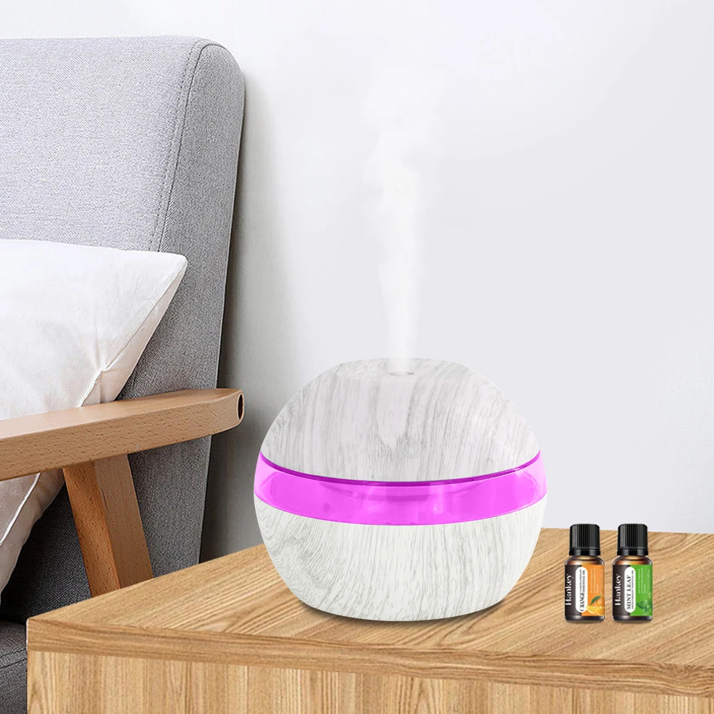 من الولايات المتحدة. 300 مل مرطب بالموجات فوق الصوتية الروائح التحكم الذكي باللمس RGB LED الإضاءة