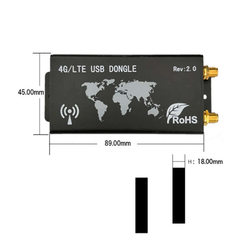 Mini placa adaptadora Pcie com cartão SIM USB TYPE-C M2M Industrial Grade Dongle para Quectel EP06-E EP06-A EC25-E LTE módulo Cat6