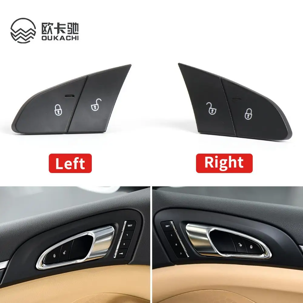 

For Porsche Cayenne Panamera S GTS 2010-2016 Car Front Door Lock Switch Button Level Central Lock Switch Button Accessories