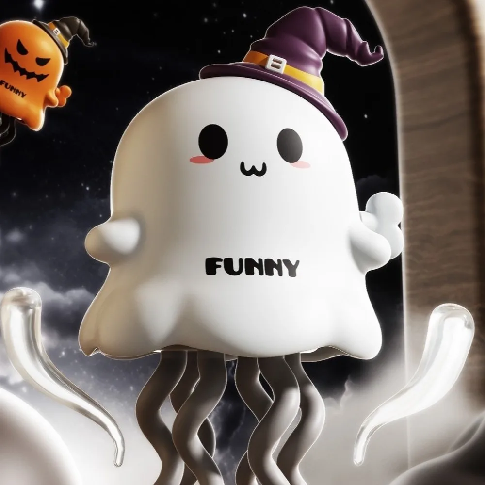 Muñeco de nieve, alce, fantasma bailando, calabaza, juguetes bonitos de cuerda, juguete de Navidad para niños, movimiento giratorio, juguetes de baile de Halloween