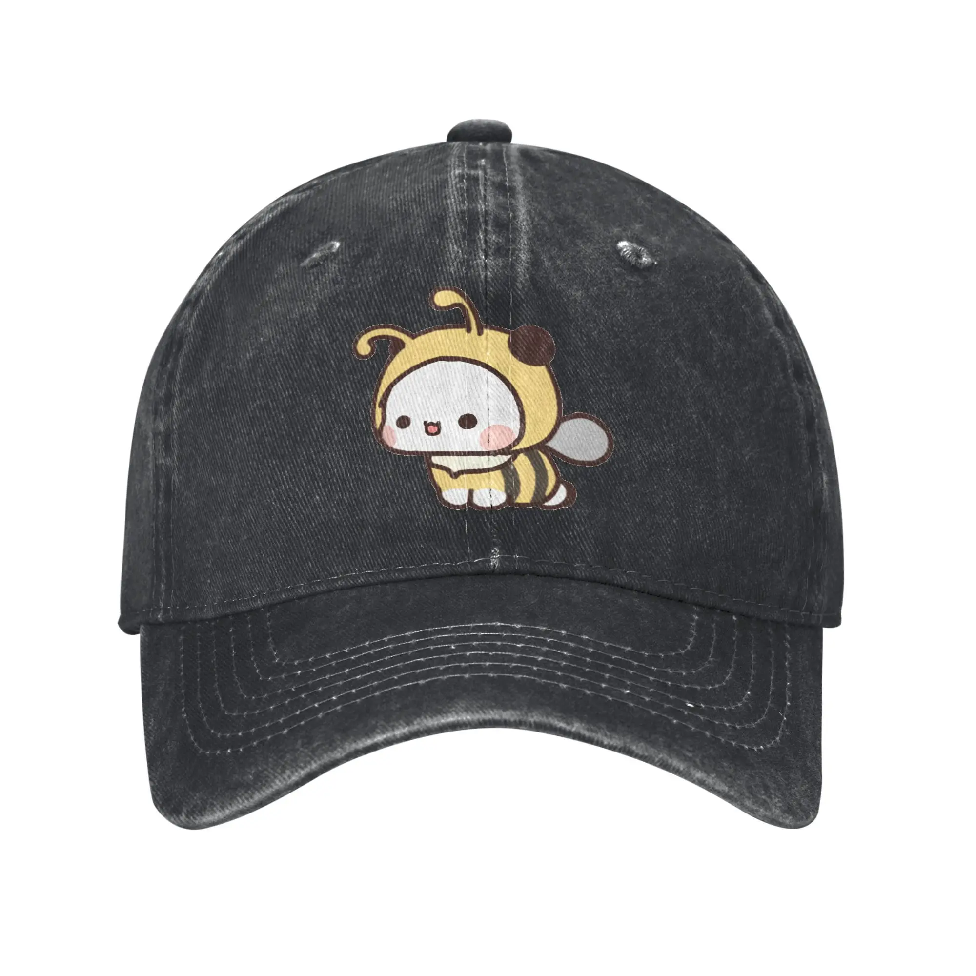 

Cute Panda Bear Bubu Dudu Sun Baseball Cap Couple Women Custom Trucker Hat Summer Casual Tennis Skate Hot Sale Baseball Caps