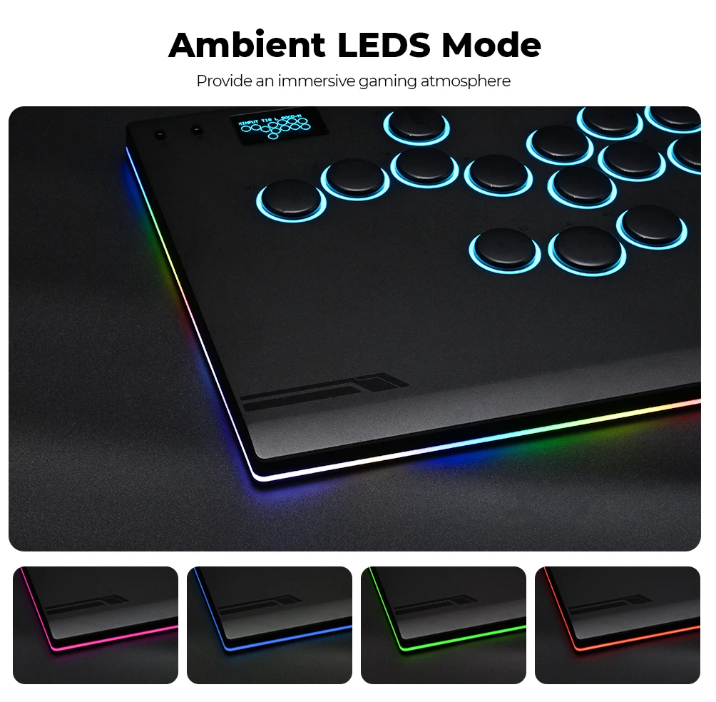Haute42 M-Ultra Gen 2 Aluminium-Legierung Hebellos-Arcade-Stick Hitbox-Controller für PC/PS4/PS5 Arcade-Hebellos-Controller – Detail 16