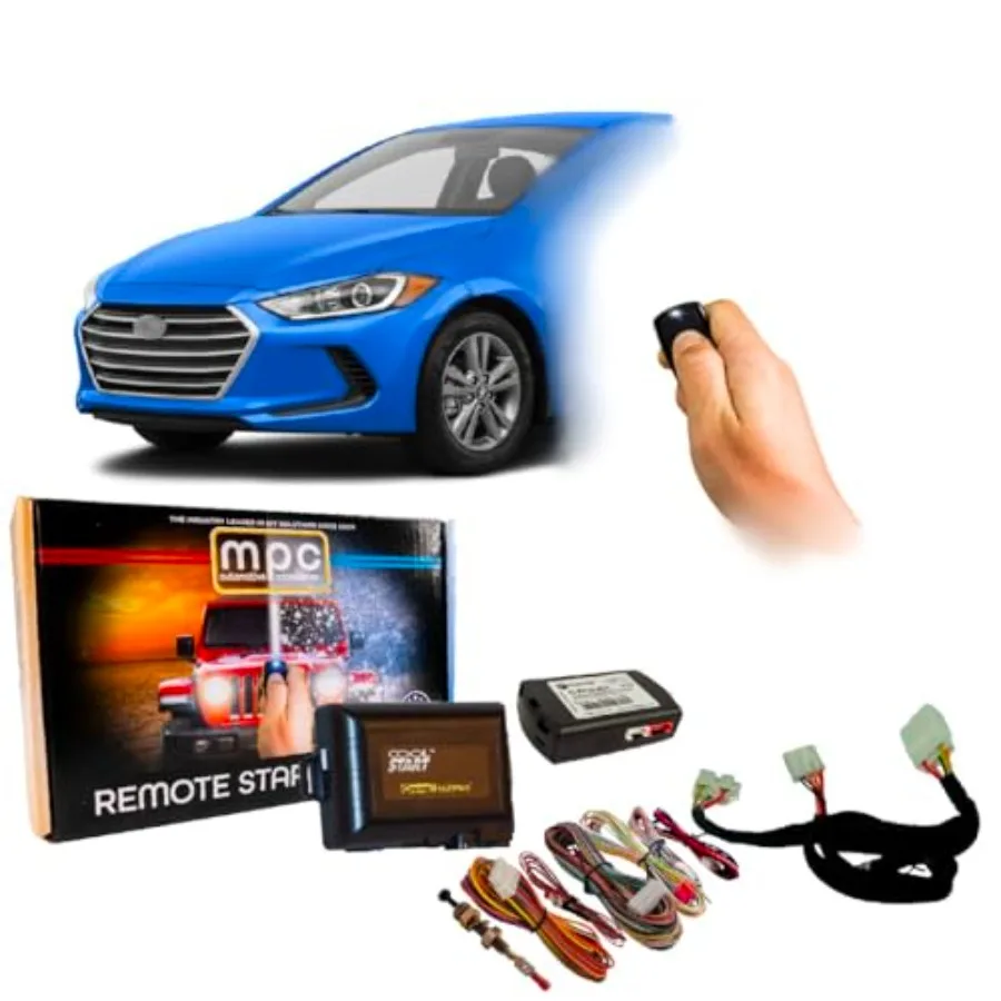 

Система дистанционного запуска MPC для Hyundai Santa Fe 20132018 Elantra 20112016 Tucson 20102017 Sonata 20112016 Accent 20122017 Veloster