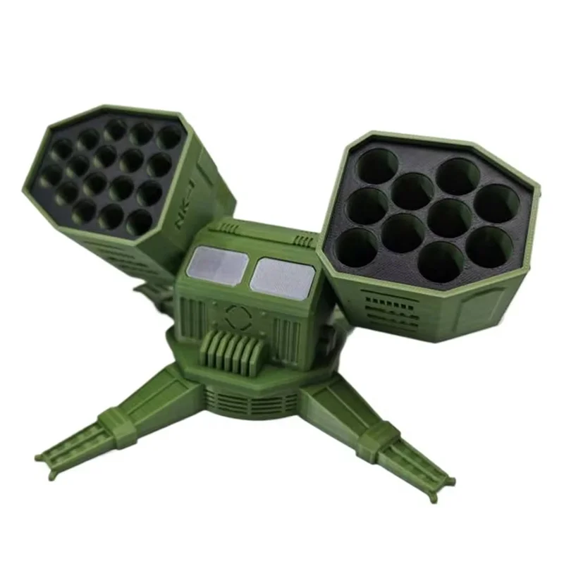 M18K-AA/AAA Model Batteries Organizer Boxes 3D Printed Battery Storage Box Desktop Figurines Decoration Multi Position