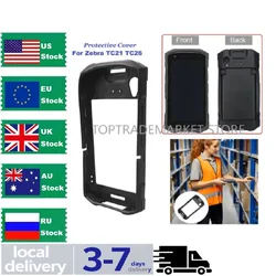 Scanner Protective Cover Case Rugged Bumper Boot For Zebra TC21 TC26 Computer