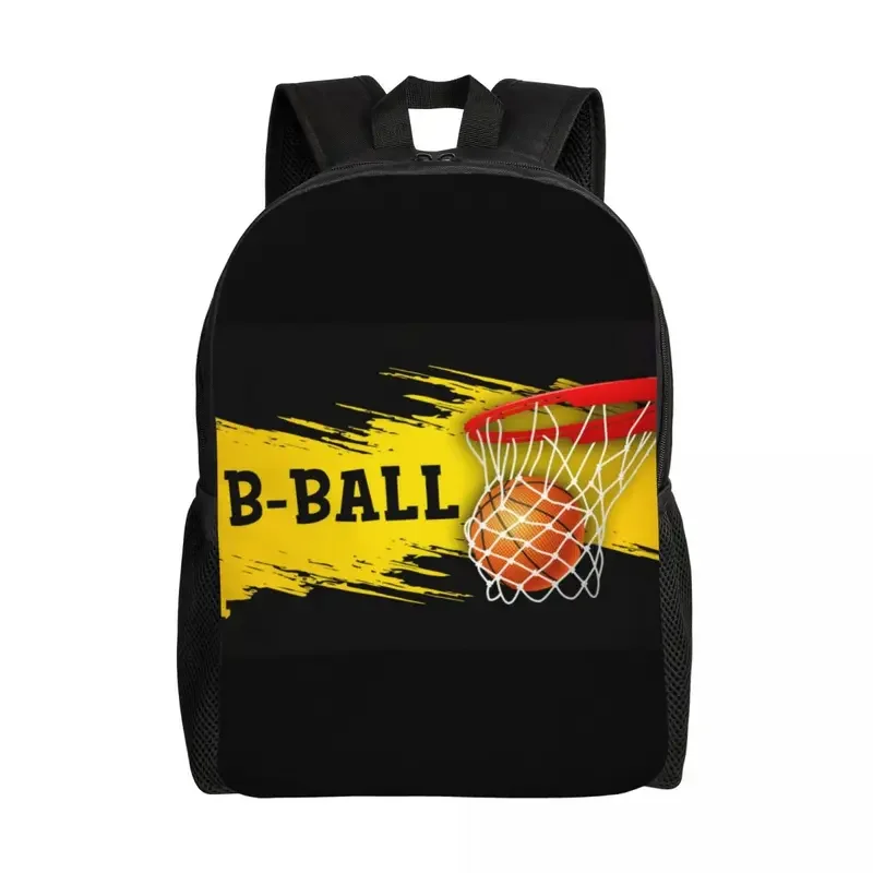 Zaino da viaggio per basket pop art, donna, uomo, scuola, laptop, bookbag, sport, studente universitario, zainetto