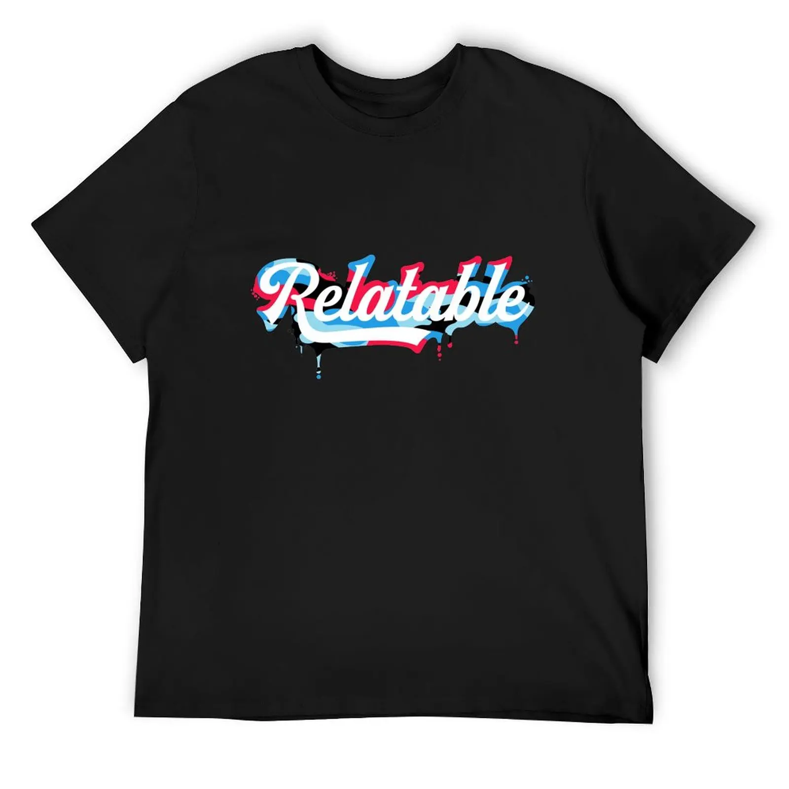 

Brent Rivera Merch Relatable-White Camo Melting T-Shirt affliction shirts anime clothes cute clothes luxury clothes men