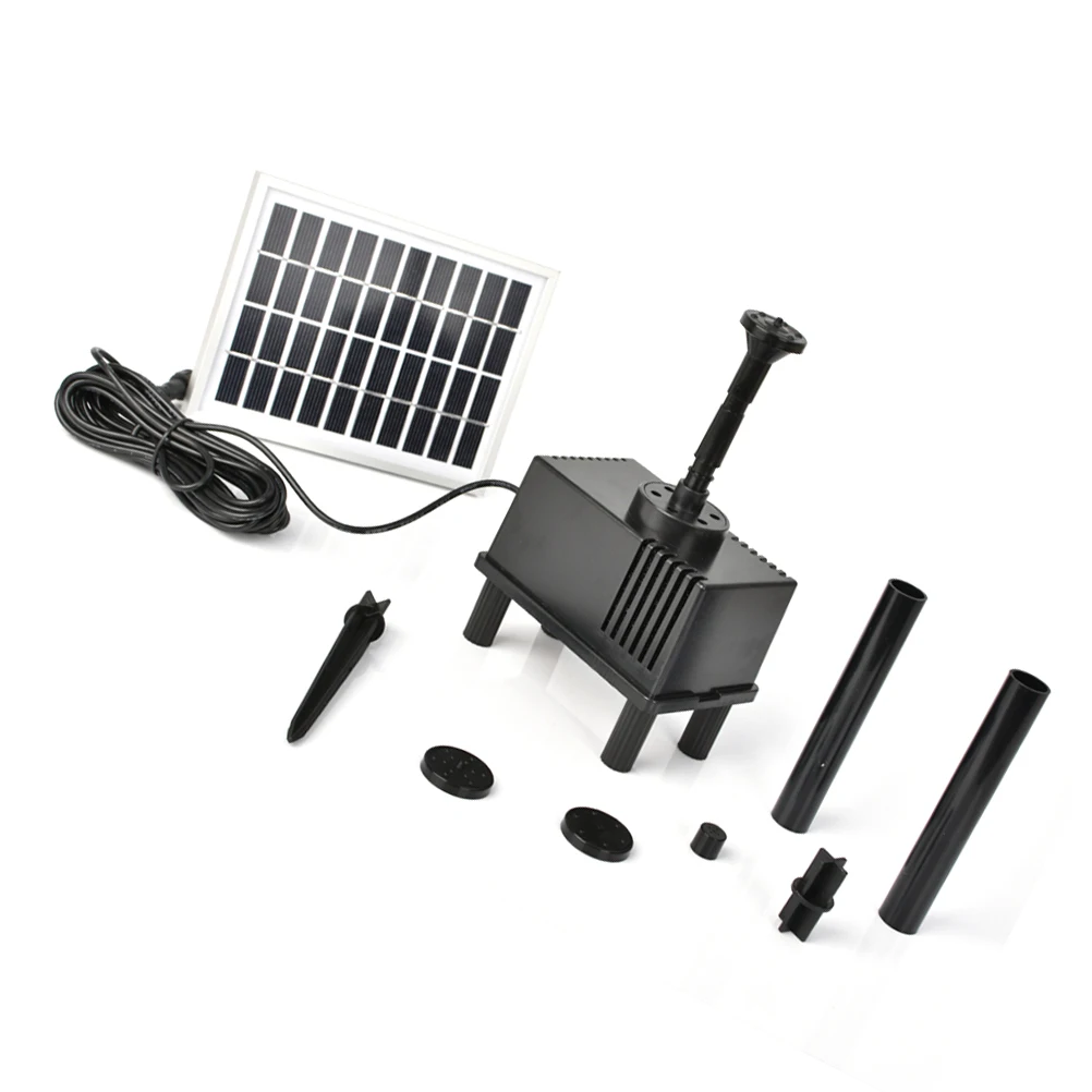 

Solar Recirculating Water Pump For Fountain Tempered Glass Waterfall Display Solar Fountains Outdoor Patio Homeowners Gardeners