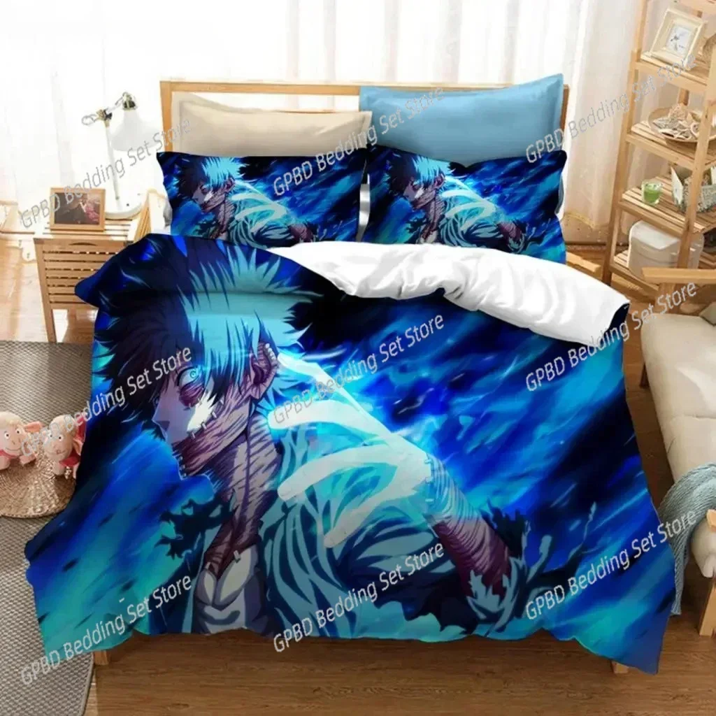 Anime My Hero Academia 3D Bedding Set Duvet Cover Pillowcases Single Twin Full Queen King Size Home Decor Quilt Boys Gift