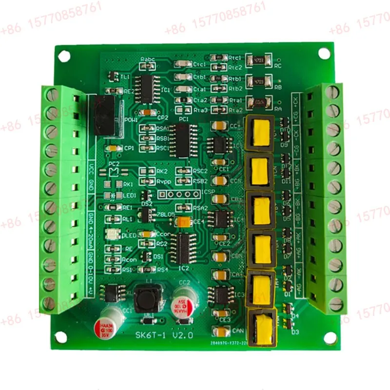 Three Phase Thyristor Trigger Board Thyristor Voltage Regulating Rectifier Module Power Regulator Power Controller