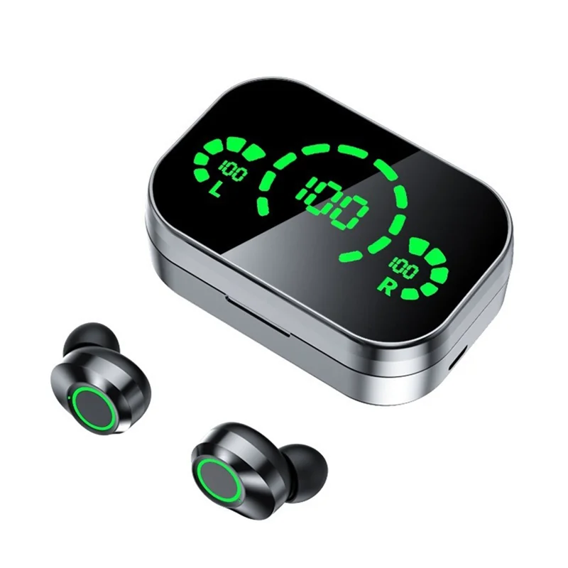 

T35C 5.3 Bluetooth Earphones Wireless Headphone 9D Stereo Sports Waterproof Earbuds Headsets Charging Box with Microphone