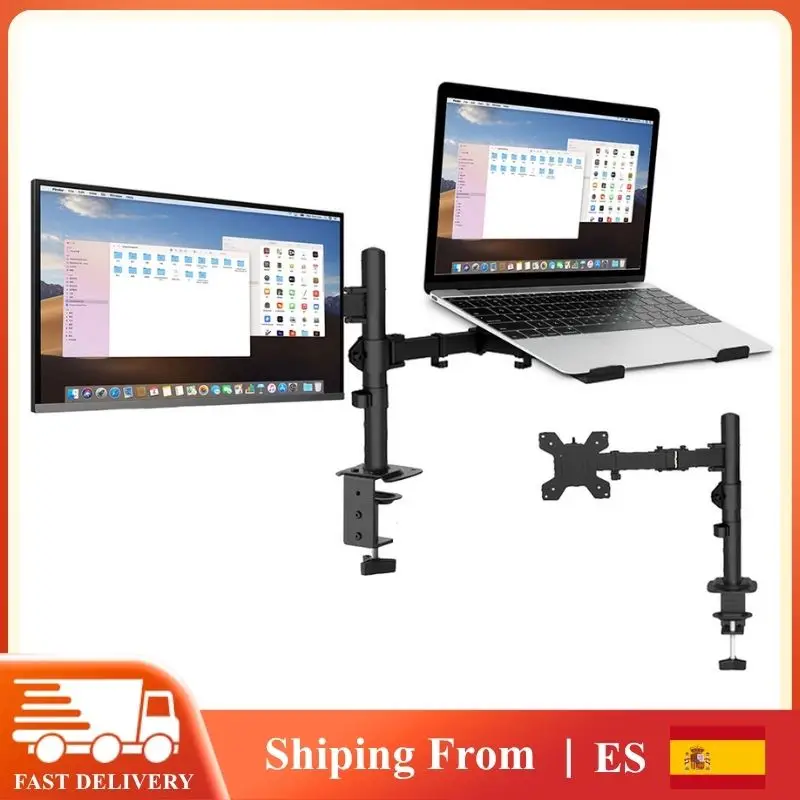 Soporte ajustable para monitor de escritorio | 13-27 pulgadas, 8 kg 🖥️