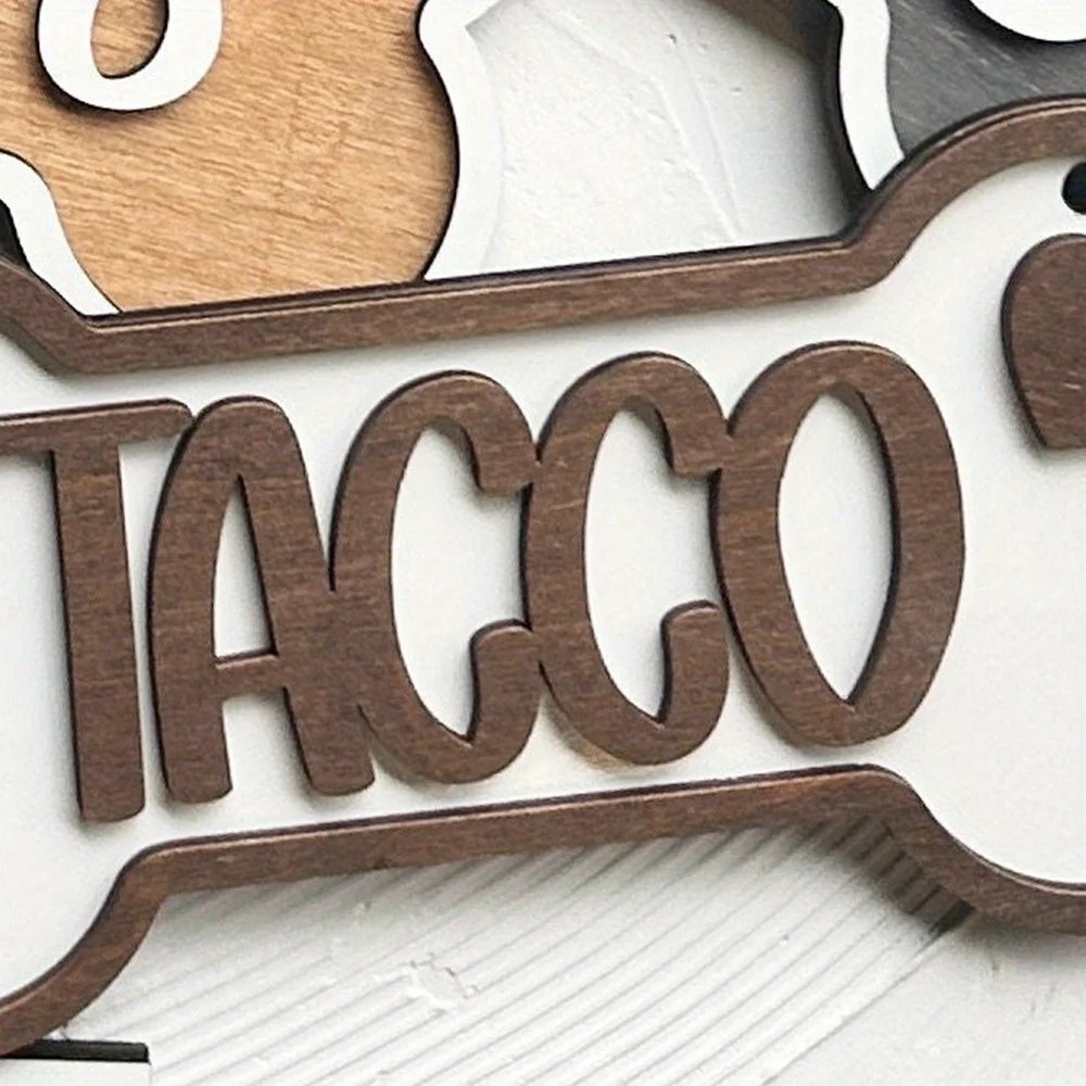 Customize a personalized cage nameplate, dog house nameplate, pet cage nameplate, pet decoration, gift for dog lovers, wooden pe