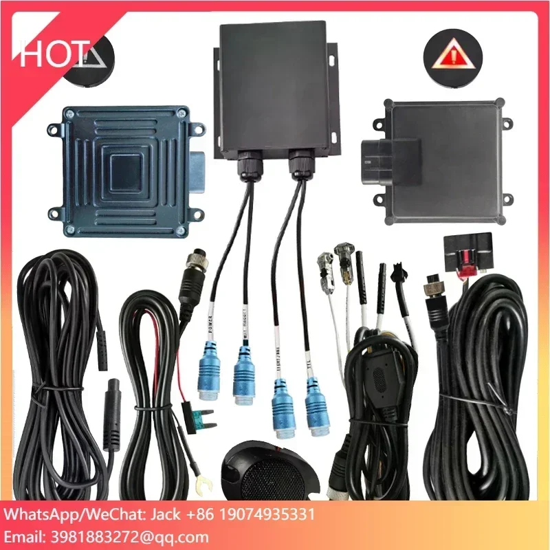 

Vehicle Mine Car Forklift Excavator Security Drive Obstacle Reminder System Blind Sport Alarm