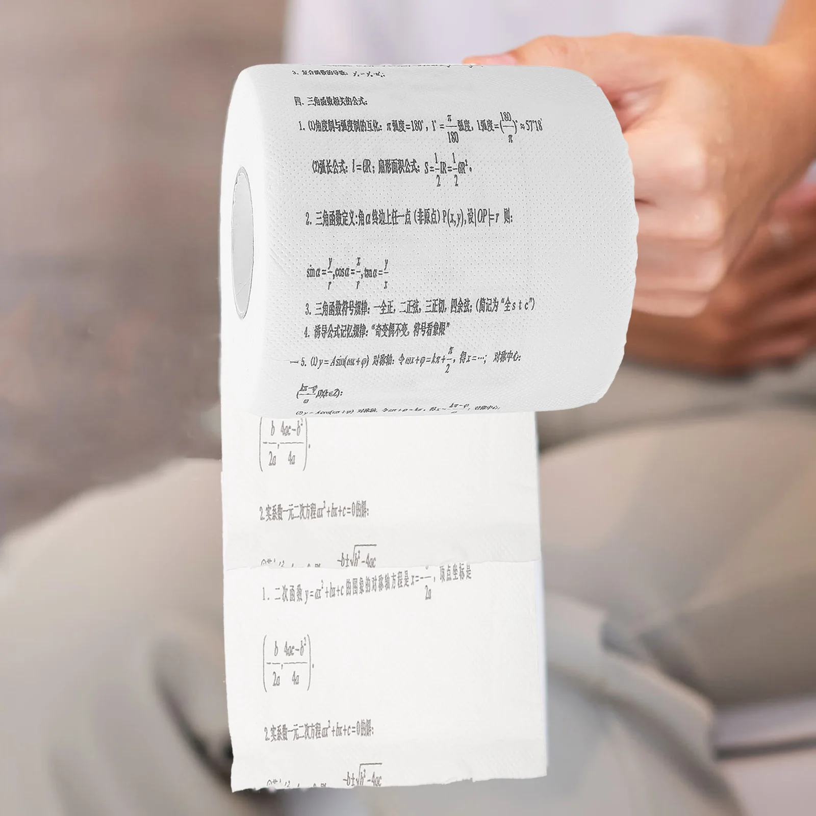 تركيبة رياضية مطبوعة ورق التواليت إصدار المدرسة الثانوية المتوسطة لفة جديدة مناديل ورقية ناعمة تصميم مضحك إبداعي