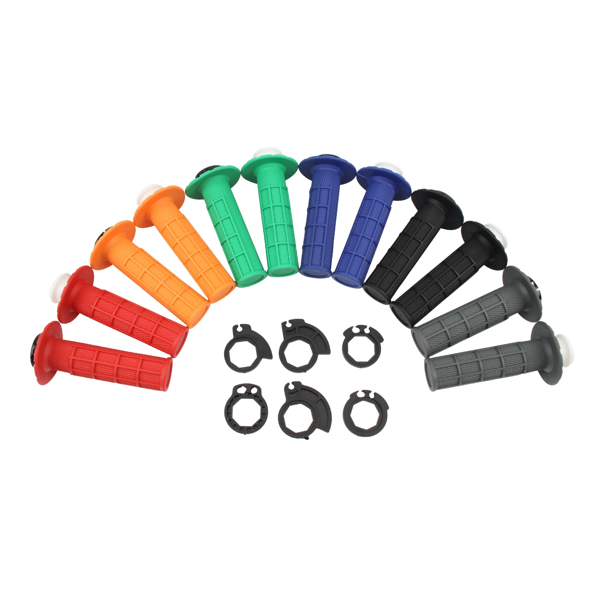 Motorcycle Universal Grips 7/8" 22mm Hand Grip Snap-on Cam Lock-on For KTM CRF SXF EXC Grips Handlebar Grips Motocross Dirt Bike image 5