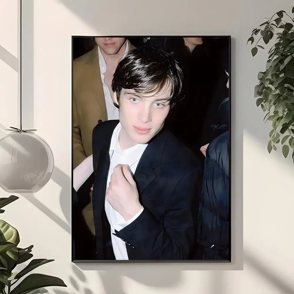 actor celebrity C‑Cillian Murphy Poster  Classic Home Interior Design & Modern Wall Art Collection