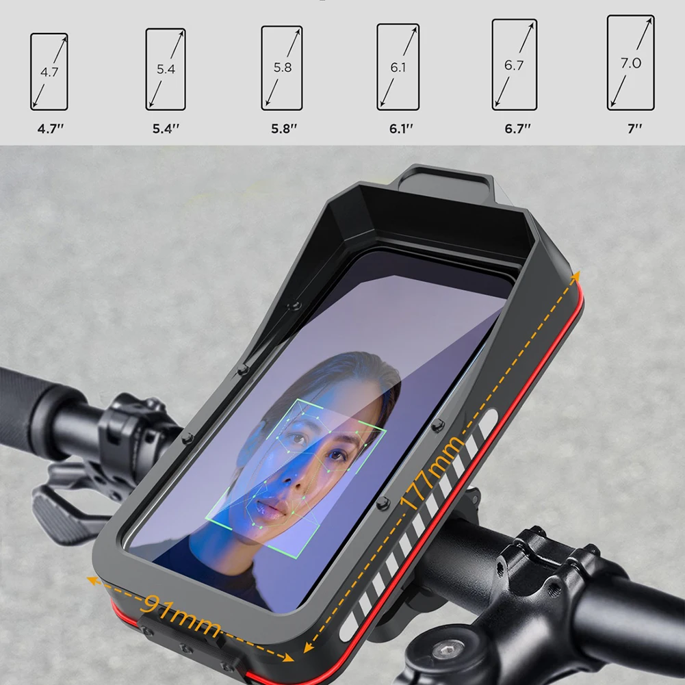 

Держатель для электрического скутера 18x10x10 см. Держатель для телефона на велосипеде. Простая установка. Амортизирующая конструкция. Ударопрочный контроль. Велоспорт.