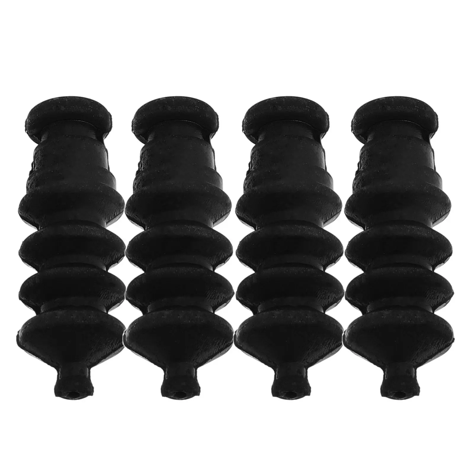 

Комплект из 4 водонепроницаемых резиновых уплотнителей-гармошек для тяговых штанг лодок, 38 мм, защита для толкателей, водонепроницаемые резиновые сильфоны для радиоуправляемых лодок