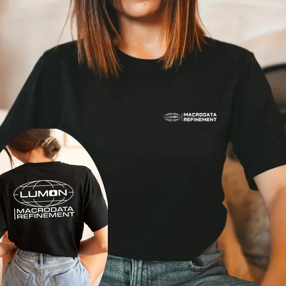 لومون ماكروداتا صقل قطع تي شيرت قطع البرنامج التلفزيوني قميص الرجال النساء قصيرة الأكمام تي شيرت Dieter Eagan قمم تي شيرت