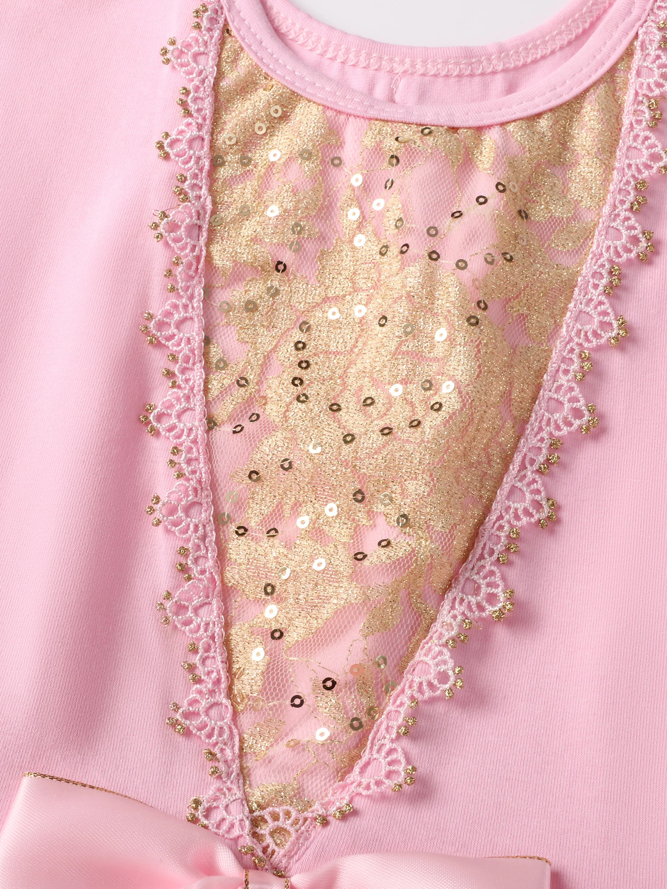 Vestido de baile de ballet de manga larga para niña, malla de tul de encaje con pajarita, medias para niños, ¡Perfecto para práctica y actuación!