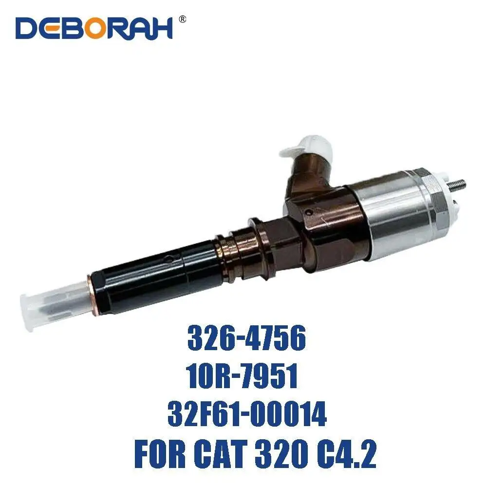 Fuel Injector 312D 326-4756 10R-7673 2645A749 For Caterpillar C6 C6.4 Engine