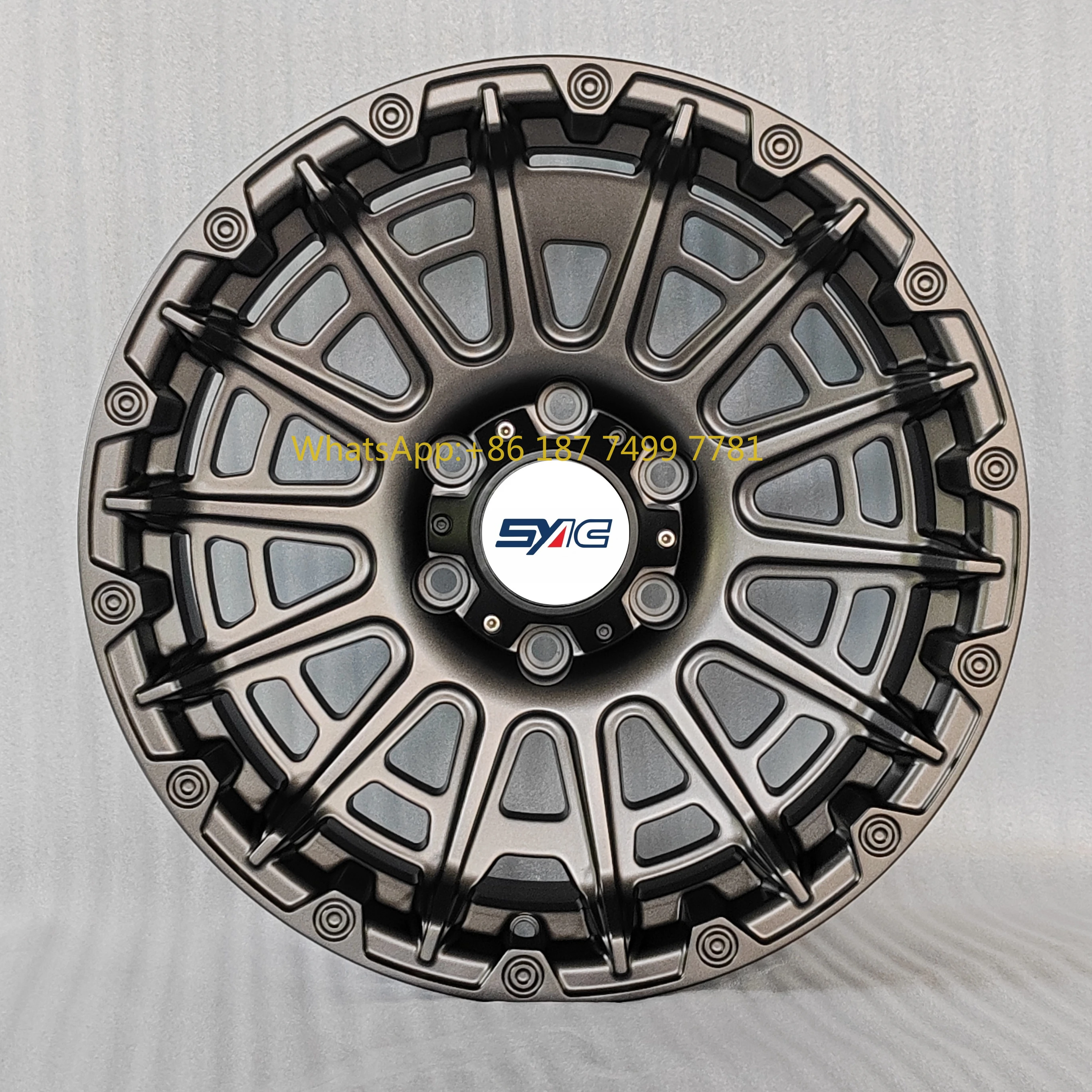 

SYAC Customizes 18 * 8.0 Inch Forged Aluminum Alloy Passenger Car Wheels 6*139.7 Wheels 4*4 Wheels For luxury off-road vehicles