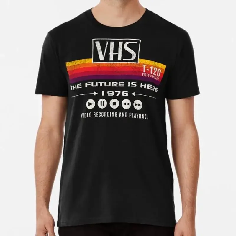 VHS The Future Is Here 1976 Worn Out Dks S to 5XL Made in AU USA T Shirt