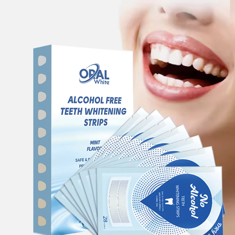 5boxs OEM ODM Teeth Strips, Peroxide-Free, Oral Hygiene Care, Professional Teeth Cleaning Patches, Private Label