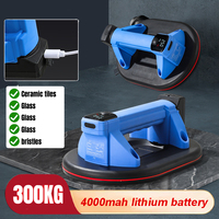 Electric Vacuum Suction Cup 300kg Bearing Capacity Heavy Duty Vacuum Lifter for Granite Tile Glass Manual Lifting Powerfu