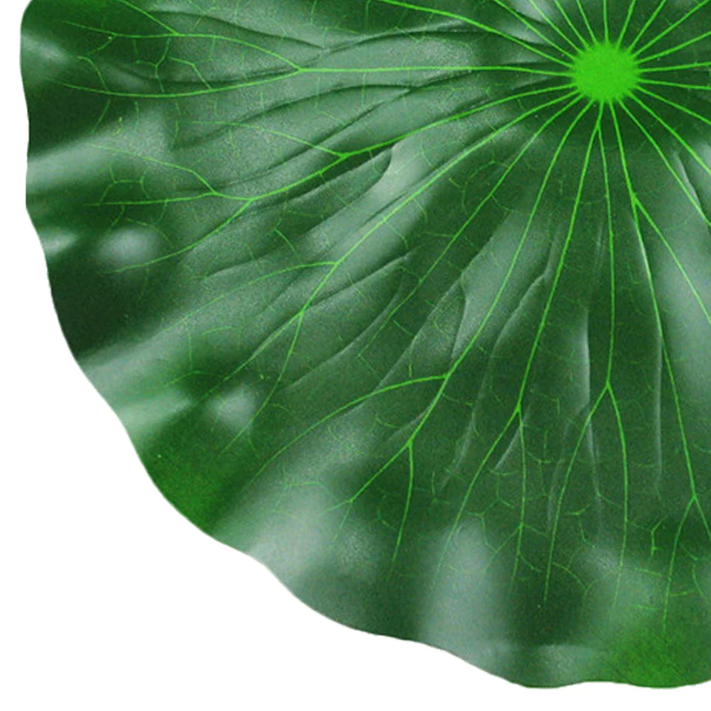 

Artificial Lotus Leaf Fishpond Floating Decoration Eva Material Fish Tank Lotus Leaves Simulation Leaf