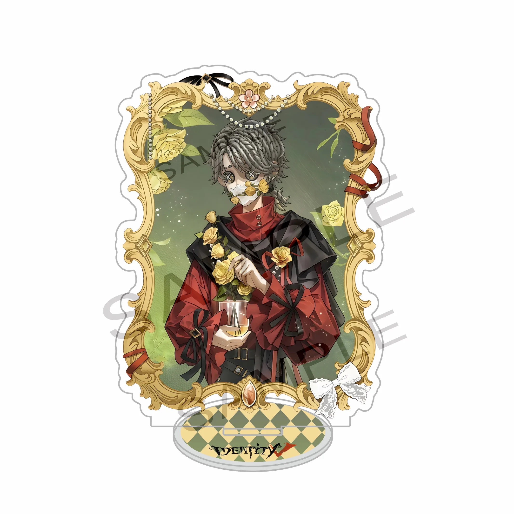 Hot Anime Game Identity V Acrylic Stand keychains Gallery Corridor Series Jack Aesop Carl Desk Ornaments Accessories Gifts 13cm view 4