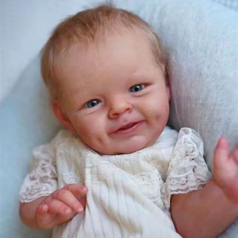 

21 Inches Shaya Bebe Reborn Dolls Kit Newborn Baby Unpainted Unassembled DIY Molds Exercise Hands-on Ability For Kids Girls