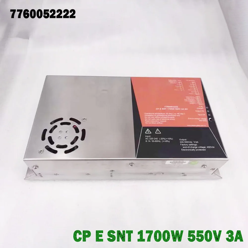 Original For Weidmüller Rail Switching Power Supply Single Phase, 100% Tested Before Ship ment. 7760052222 CP E SNT 1700W 550V 3