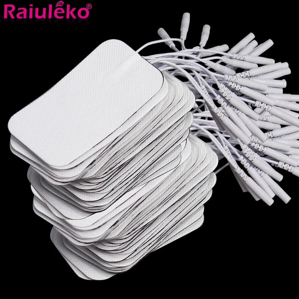 

100/50/30/20P TENS Electrode Pads Gel EMS Patch For Electrode Stickers Electrodes Physiotherapy Massager Nerve Muscle Stimulator