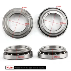 Topteng Motorcycle Steering Stem Bearing Seal Kit for Honda CRF50F CMX250 CB175K7 CB250 CRF50F Motorcycle Accessories