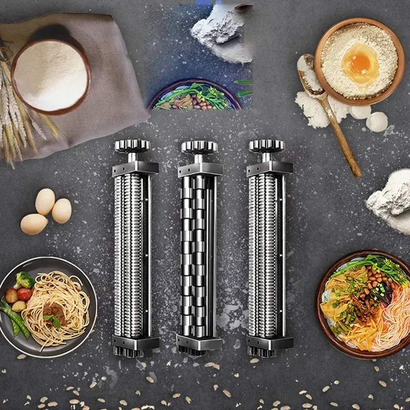 Gran oferta, máquina de prensado de fideos, amasadora de escritorio comercial, corte, máquina automática de fideos todo en uno, máquina eléctrica para dumplings