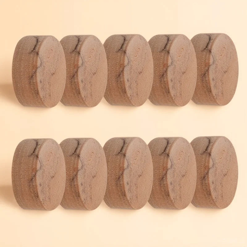 

10pcs Saxophone Cork Pads Replacement Key Cushions Sound Hole Gaskets Durable Compatible With 9Mm Keys Wood Wind Instrument