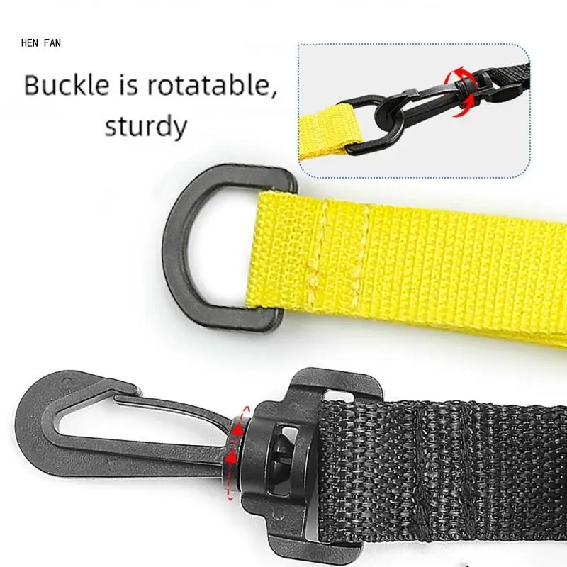 Swim Resistance Parachute Swimming Strength Training Resistance Belt with Drag Parachute for Swim Training & Exercise M89D