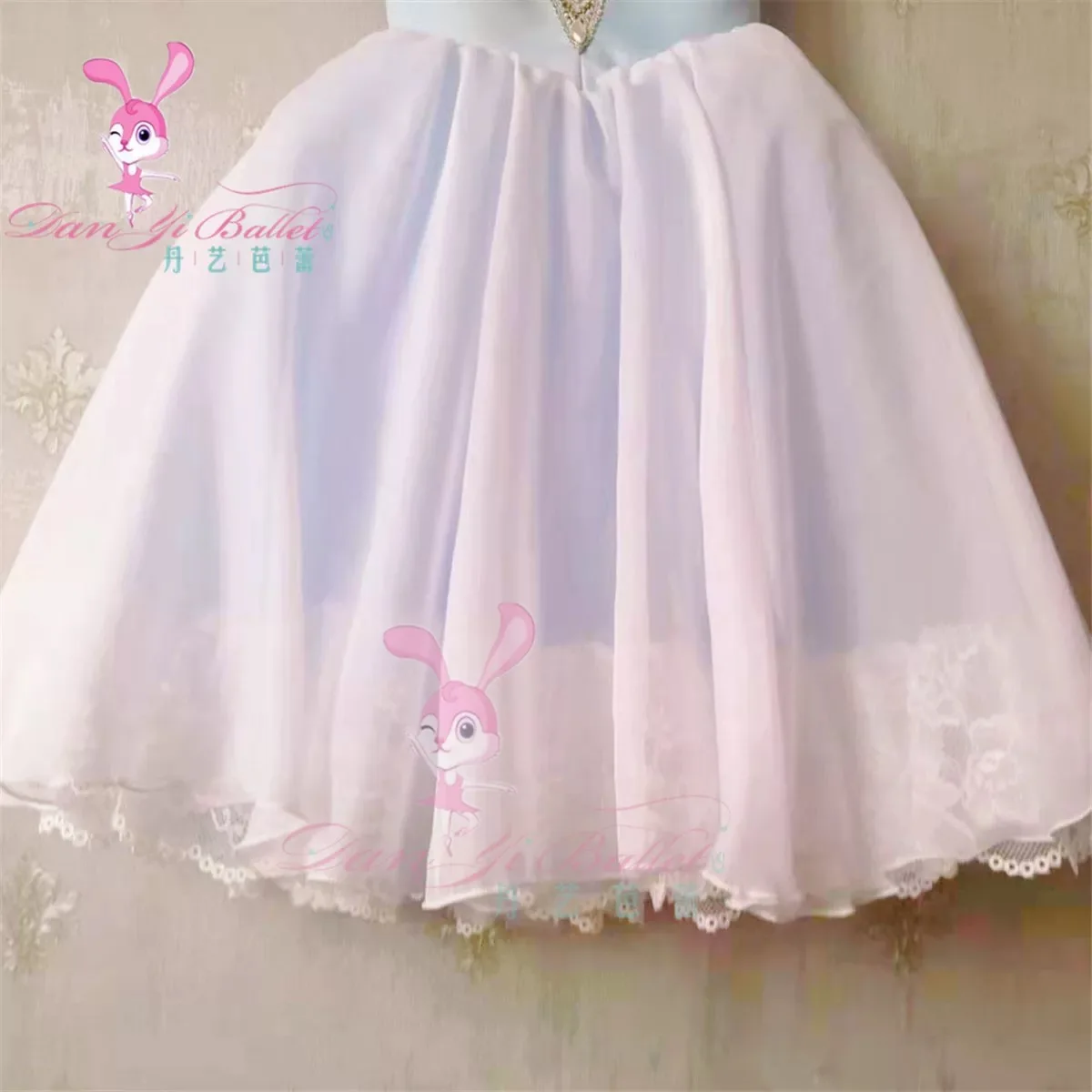 Danyi vestido de ballet para niños adultos vestido de gasa en forma de campana traje de competición azul Giselle Gepelia