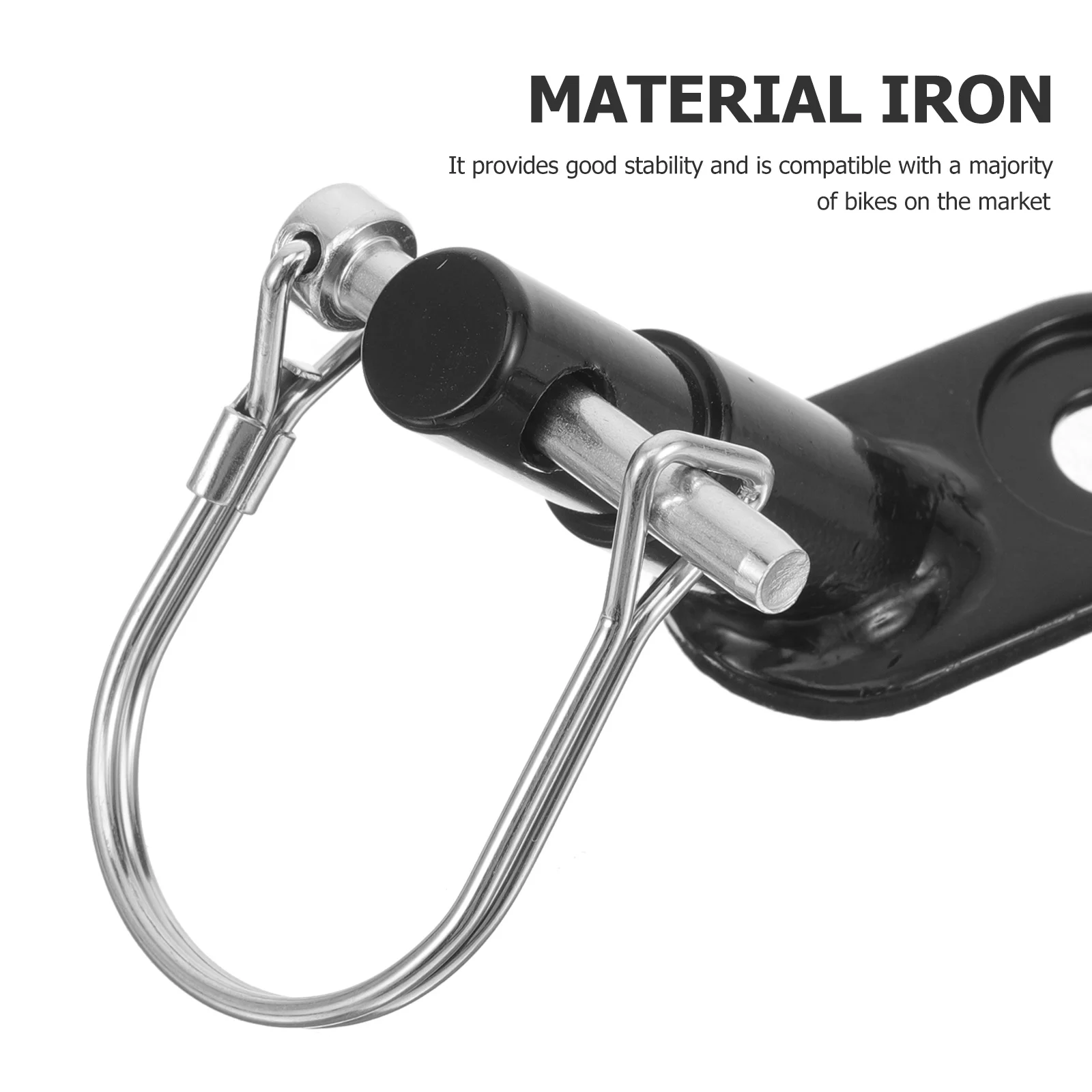 

1 Set Of Bicycle Accessories Metal Bike Trailer Hitch Coupler For Infant Bike Trailer Rear Rack Traction Head Connector Cycling