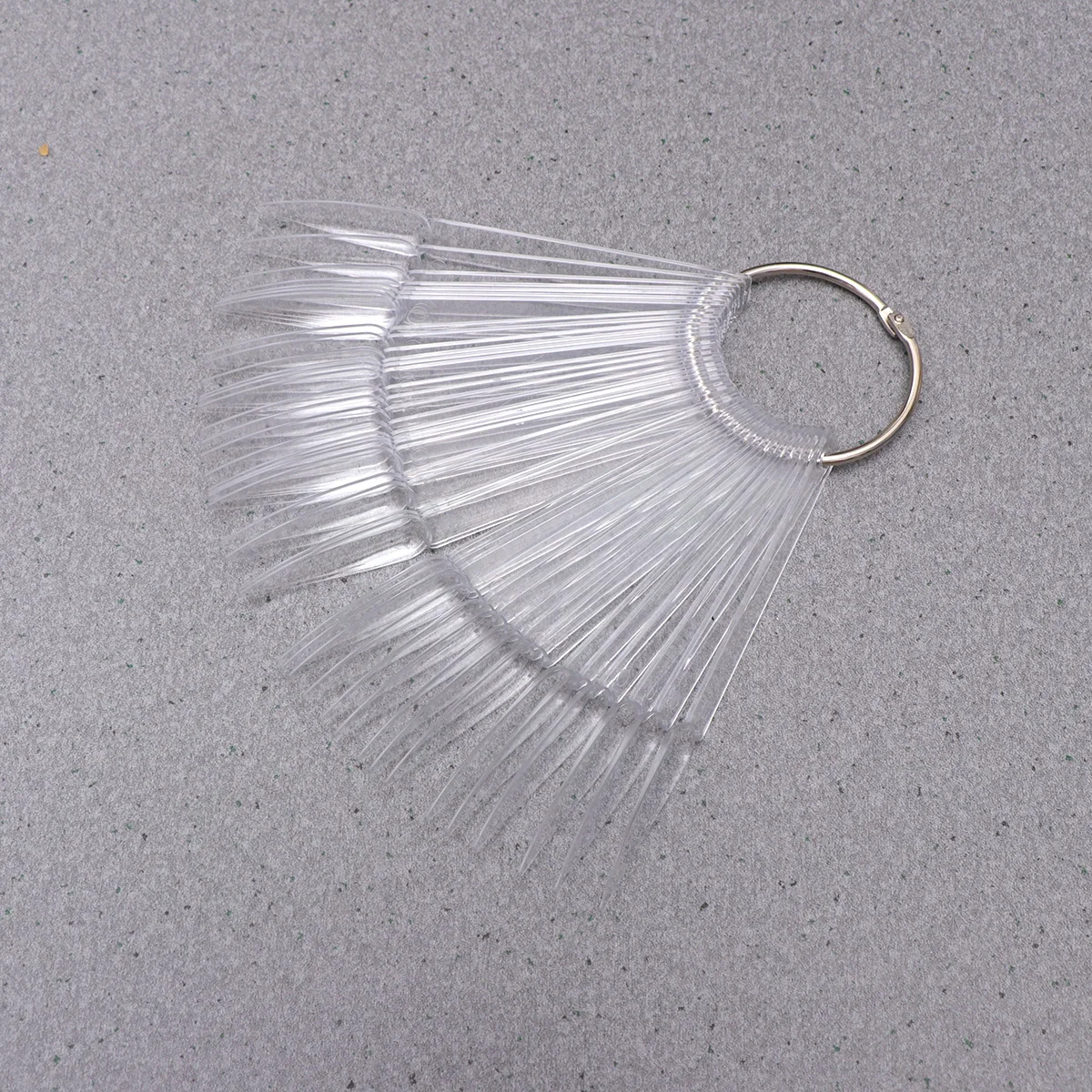 

2Sets Nail Color Plates Fan-Shaped Display Board Set for Nail Art Practice High-Density Material No Burrs 40 Pieces Sector Tips