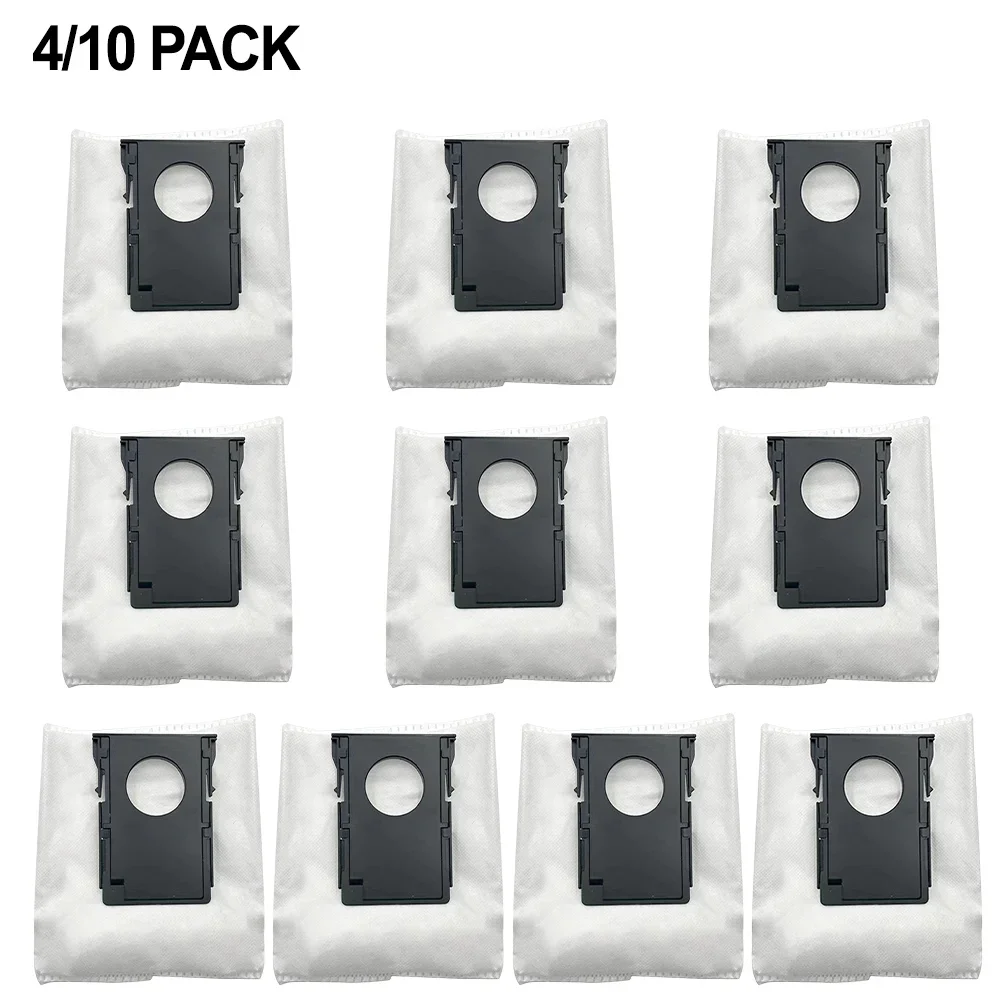 4/10 Pcs Dust Bag Accessories Compatible For Midea W20 / W20 Pro Robot Vacuum Cleaner Sweeping Roboat Vacuum Cleaner Accessories