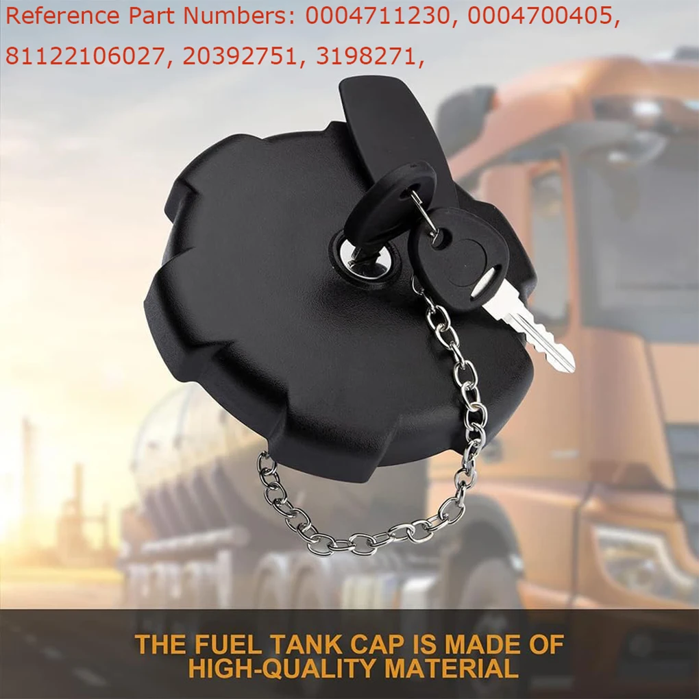 Fuel Tank Cover Gas Cap Cover Gas Cap Tank Cap Cap With Lock Keys 81122106027 20392751 Durable