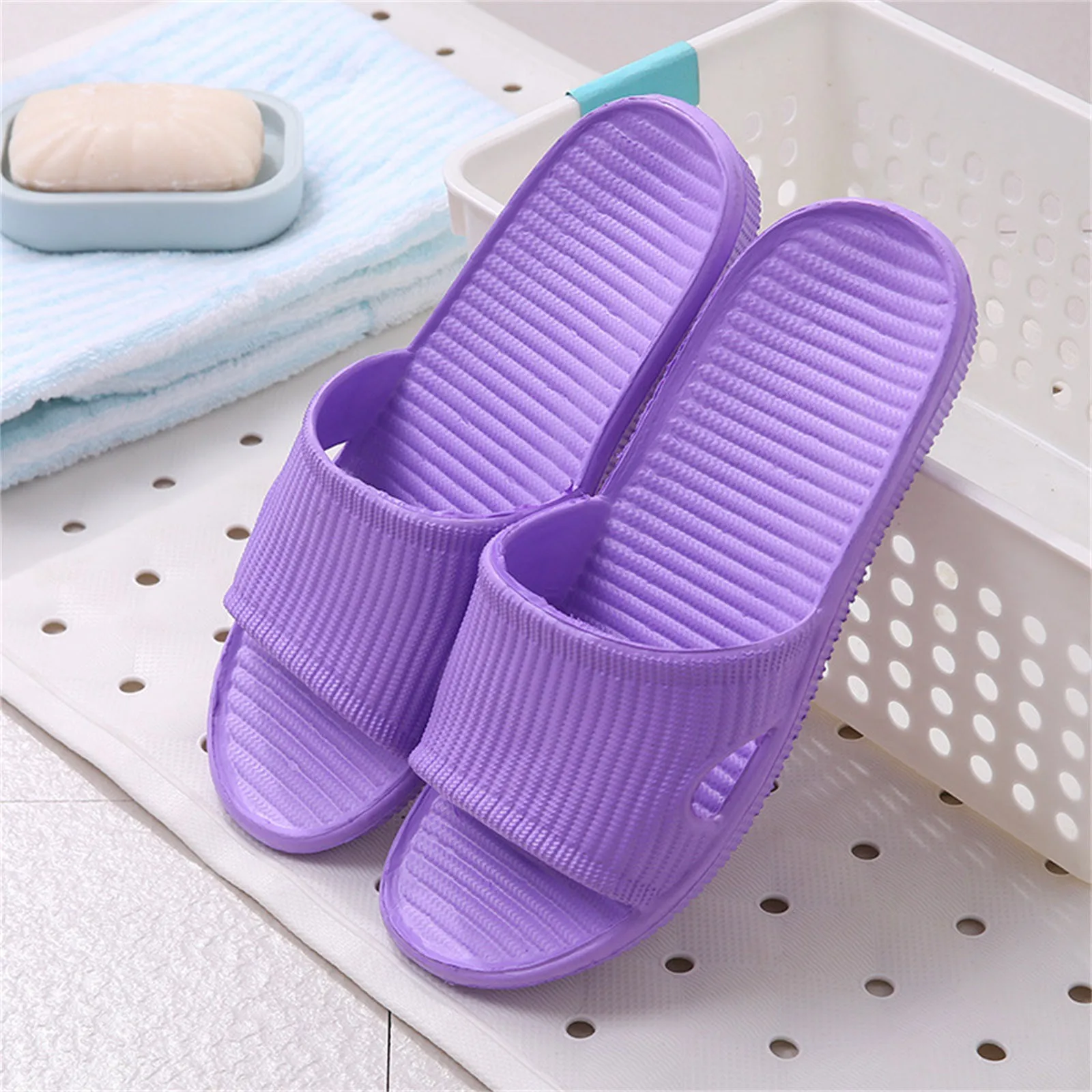 Slipper For Women Hard Sole Men Women Solid Color Home Slippers Indoor Slippers Flip Flop Bedroom Slippers For Women Memory Foam