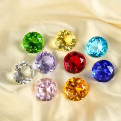 30mm 40mm 50mm 60mm Colorfu Crystal Diamond Romantic Colors Big Glass Diamond Party Decoration Home Decoration Ornaments
