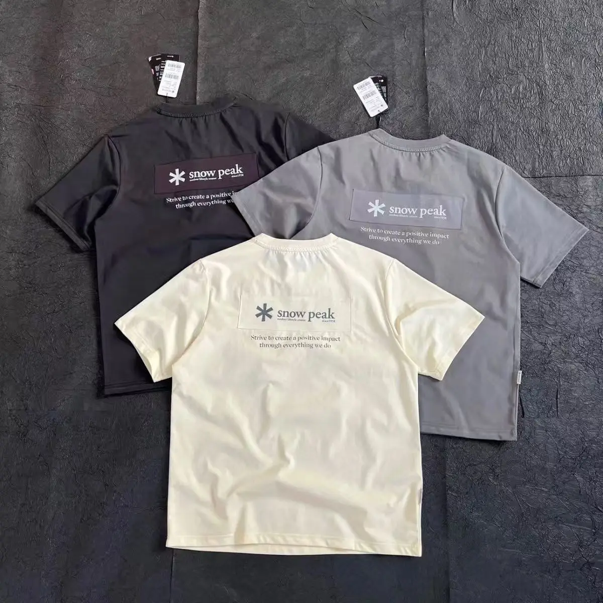 snow-peak-unisex-short-sleeve-t-shirt-print-loose-fit-summer-casual-top-men-women-daily-outdoor-commute-street-vacation